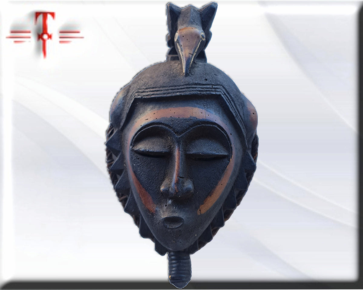 Baule C. Elfenbeinmaske (afrikanische Kunst) Kunstgalerie - vodun