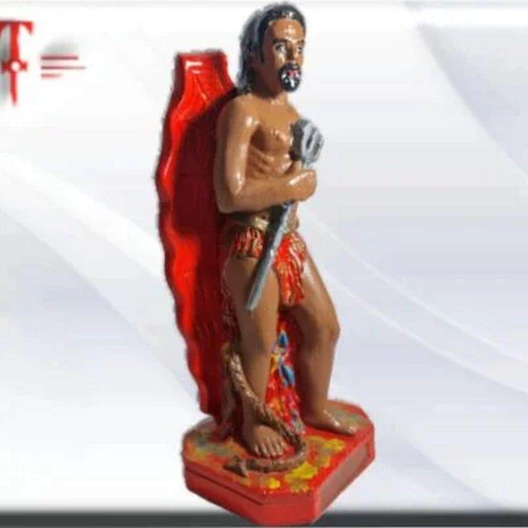 Gipsfigur exu Morcego, Candomble, Kimbisa, Umbanda