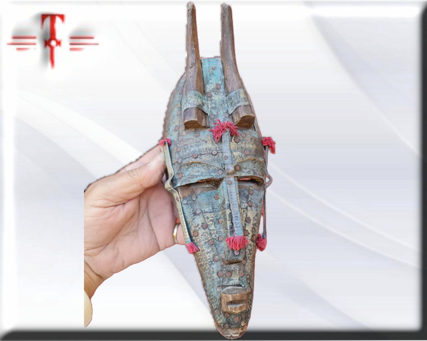 Máscara Bamun  Galería arte , antigüedad , artesanías africanas