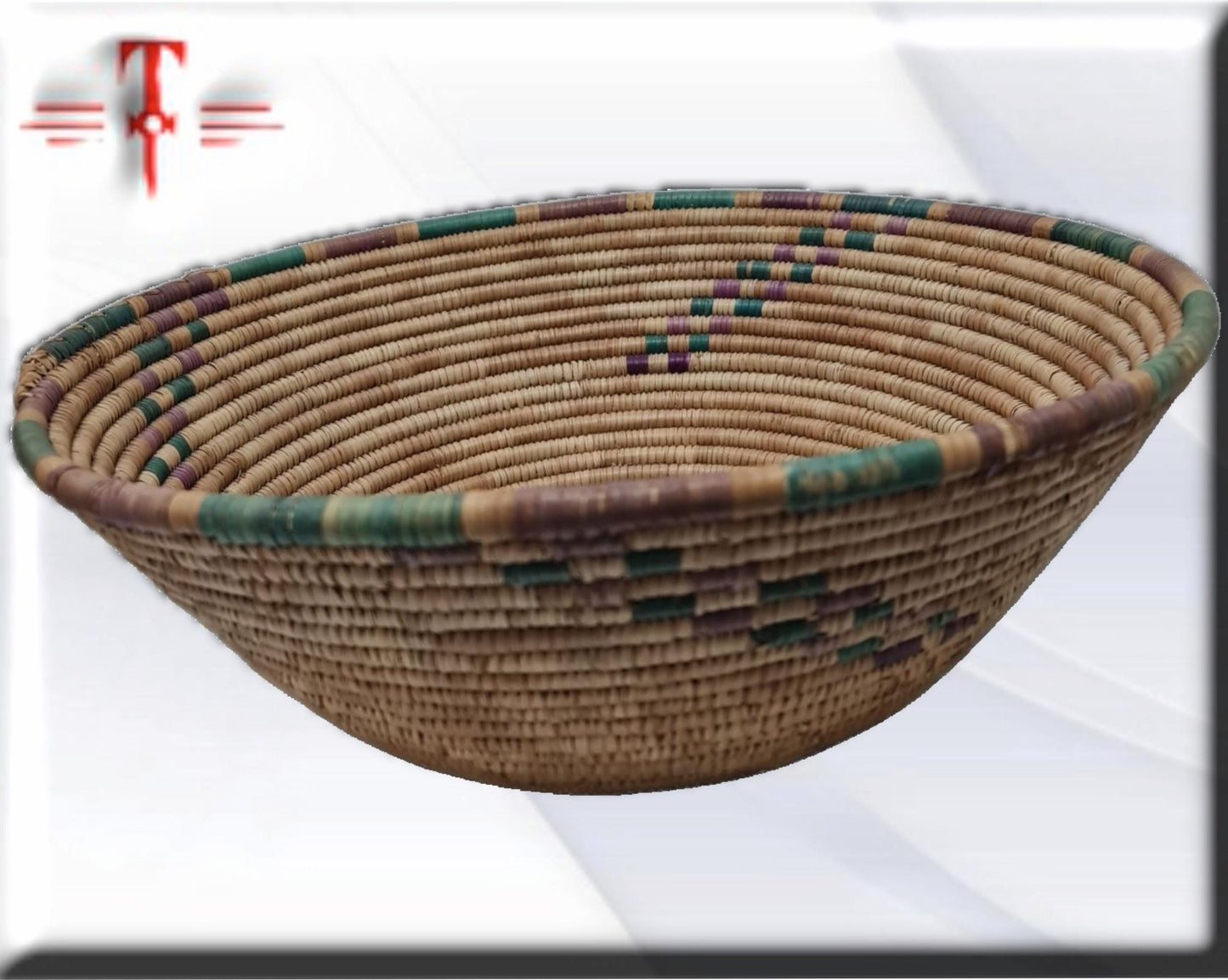 Handgefertigte Weidenkörbe, afrikanische Kunst, handgefertigt