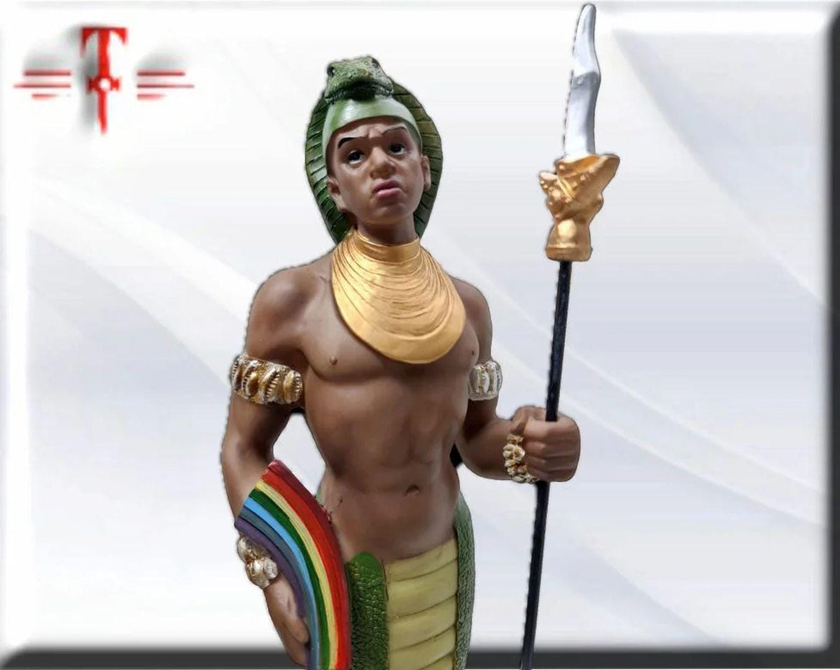 Statue von Oshumaré, Santeria, Candomble, Kimbisa, Umbanda