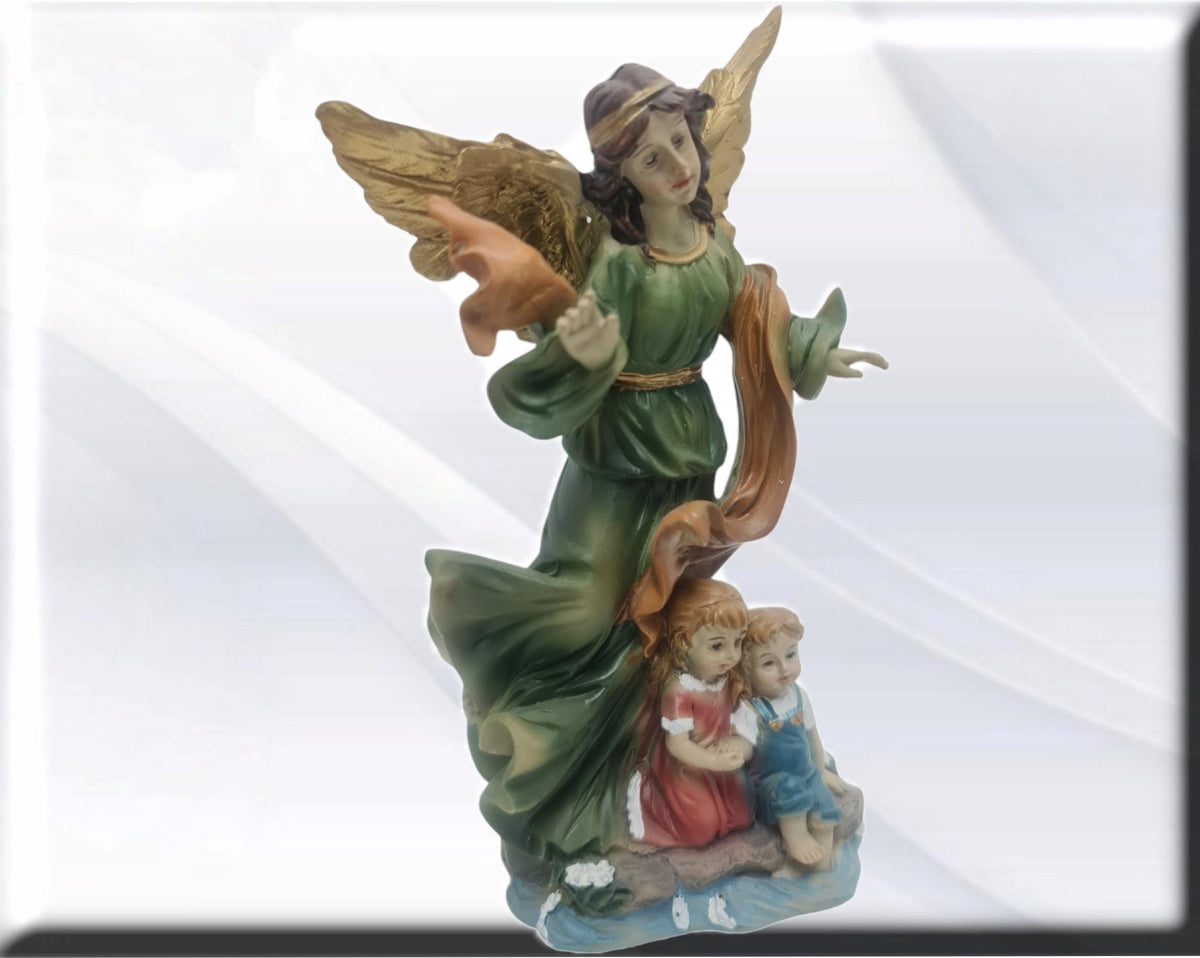 Ángel de la guarda, vírgenes y santos católicos