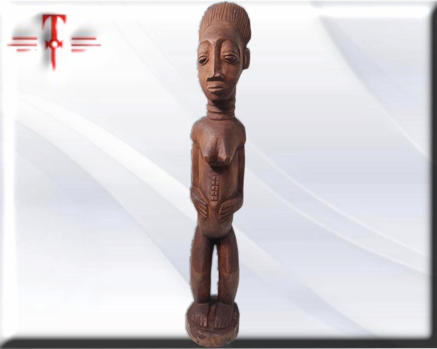 Yoruba-Frauenfetisch, Traditionelle afrikanische Kunst, Nigeria
