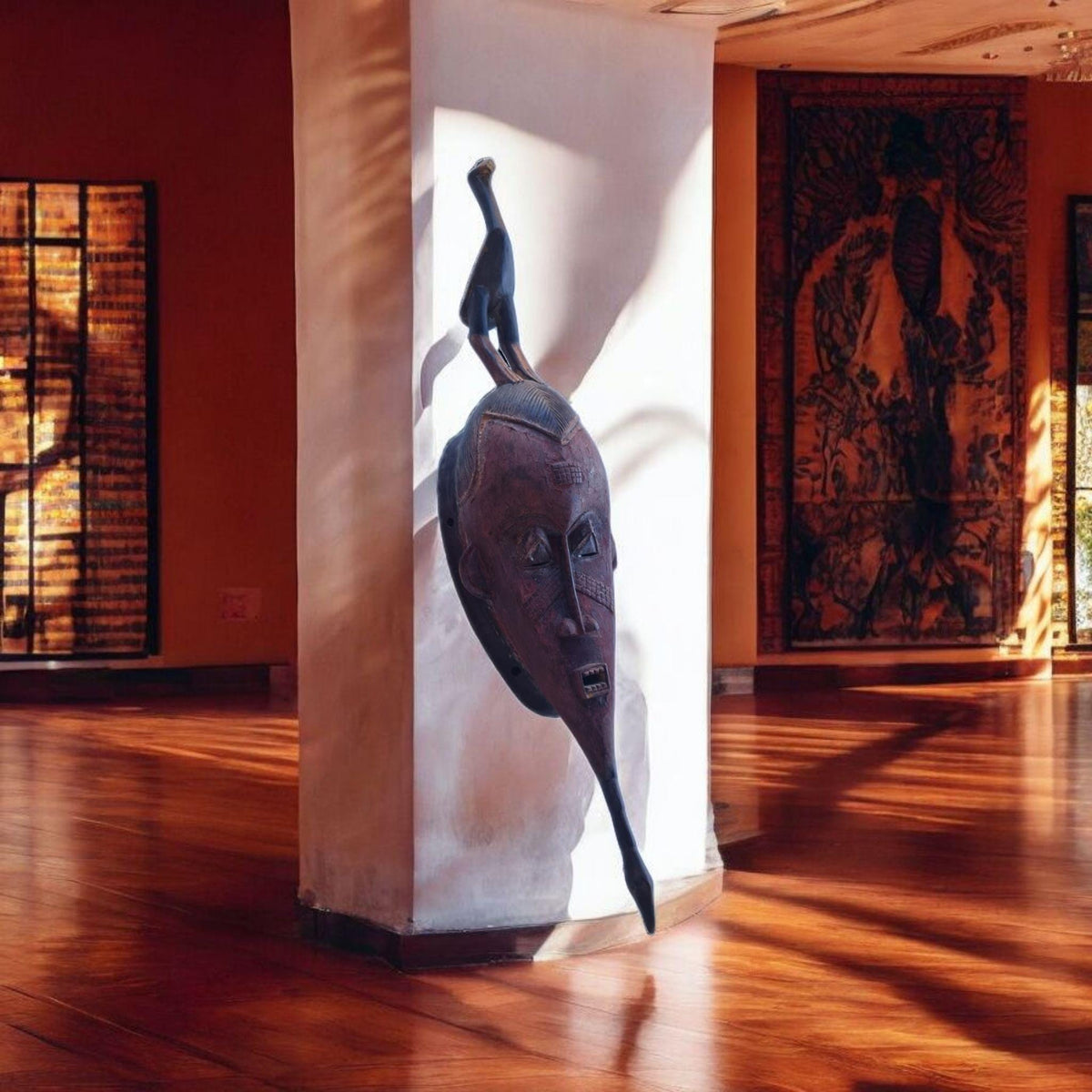 Yaka-Kongo-Maske (afrikanische Kunst) Kunstgalerie – Vodun