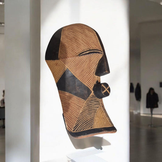 Máscara etnia Songye ( Congo arte africano)  Galería arte , antigüedad , artesanías africanas
