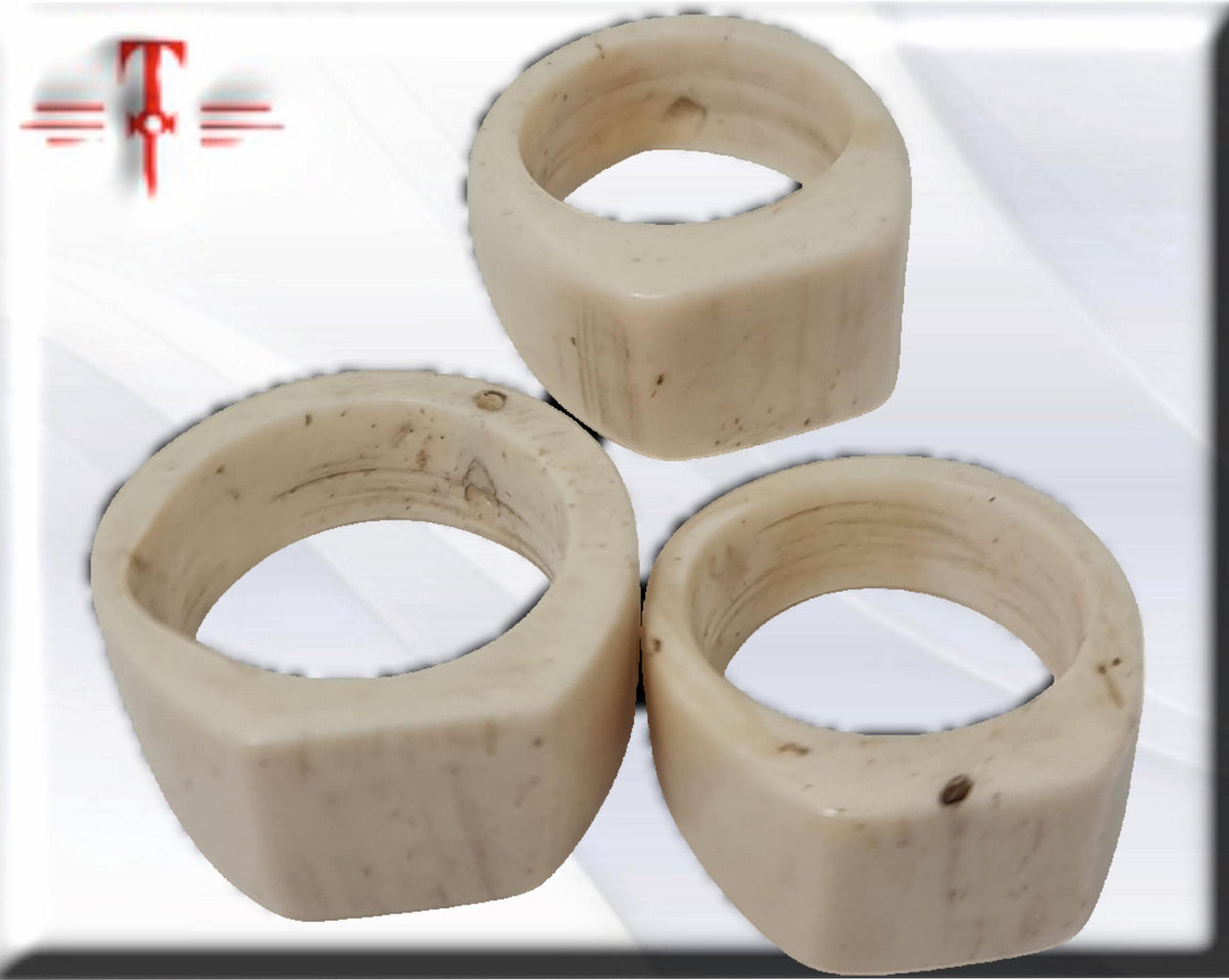 Ring of protection, bone, consecrated egguns