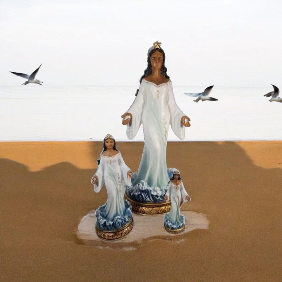 Orisha Yemaya Blanca , Diosa del Mar , Santería