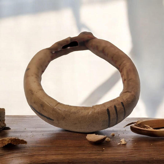 Lederschutzarmband, Original aus Benin Schutz, Amulett