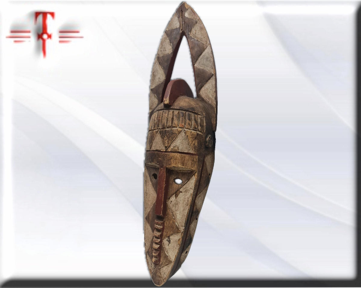 Afrikanische Dogon Maske, Afrikanische Kunst, Vintage, Handarbeit