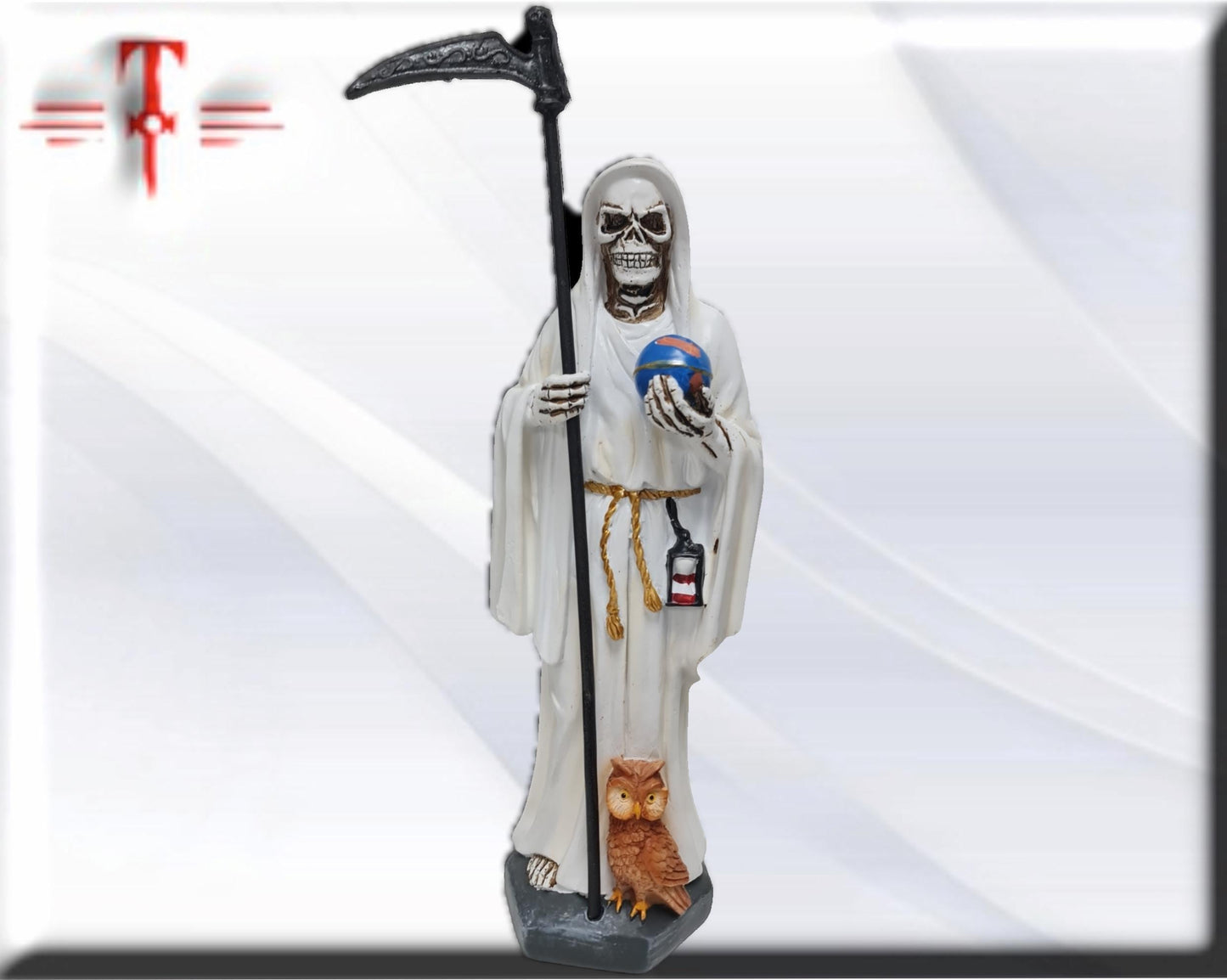 Estatua Santa Muerte 20cm , Santísima Muerte , deidades , mitología