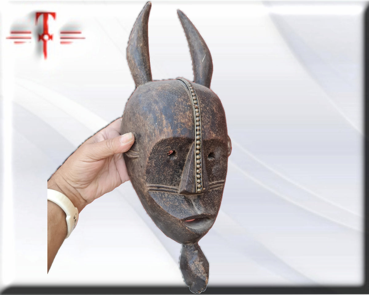 Mangbetu Maske Kongo Afrikanische Kunst, Kunstgalerie, antik, handgefertigt