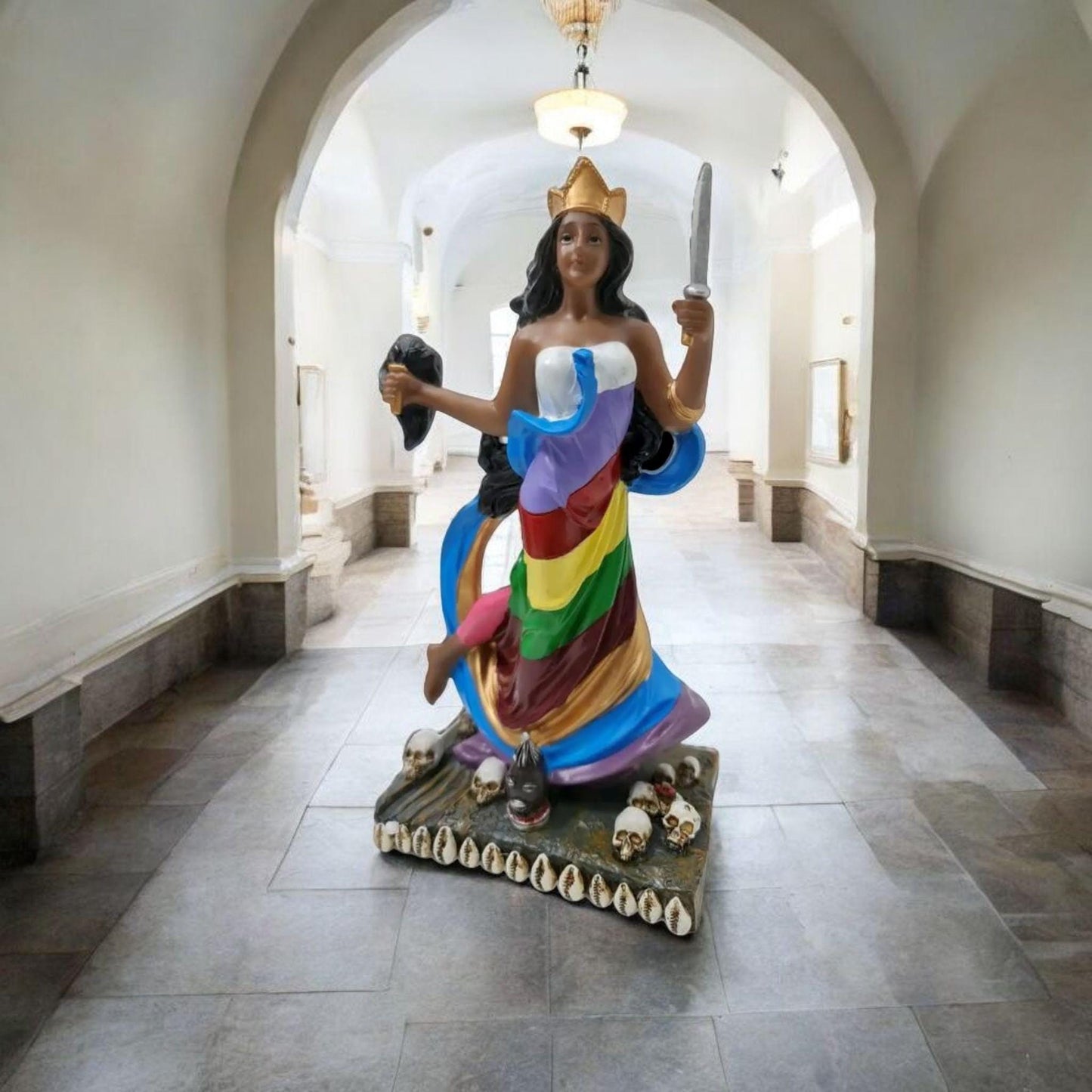 Mehrfarbige Orisha Oya, Santeria, Palo Mayombe, Voodoo