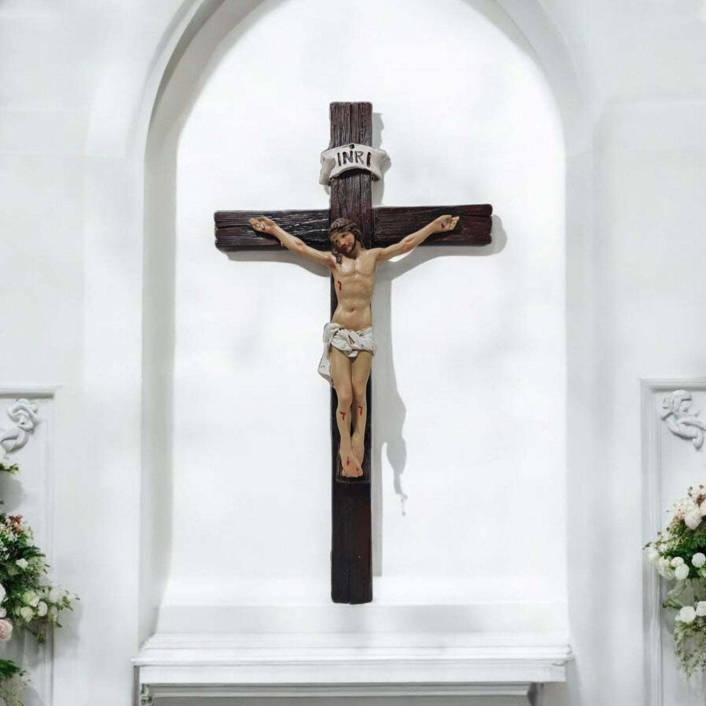 Kruzifix 25cm. Katholische Jungfrauen und Heilige, religiöse Produkte