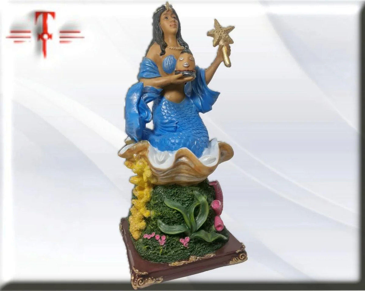 Orisha Yemaya in Muschel, Göttin des Meeres, Santeria