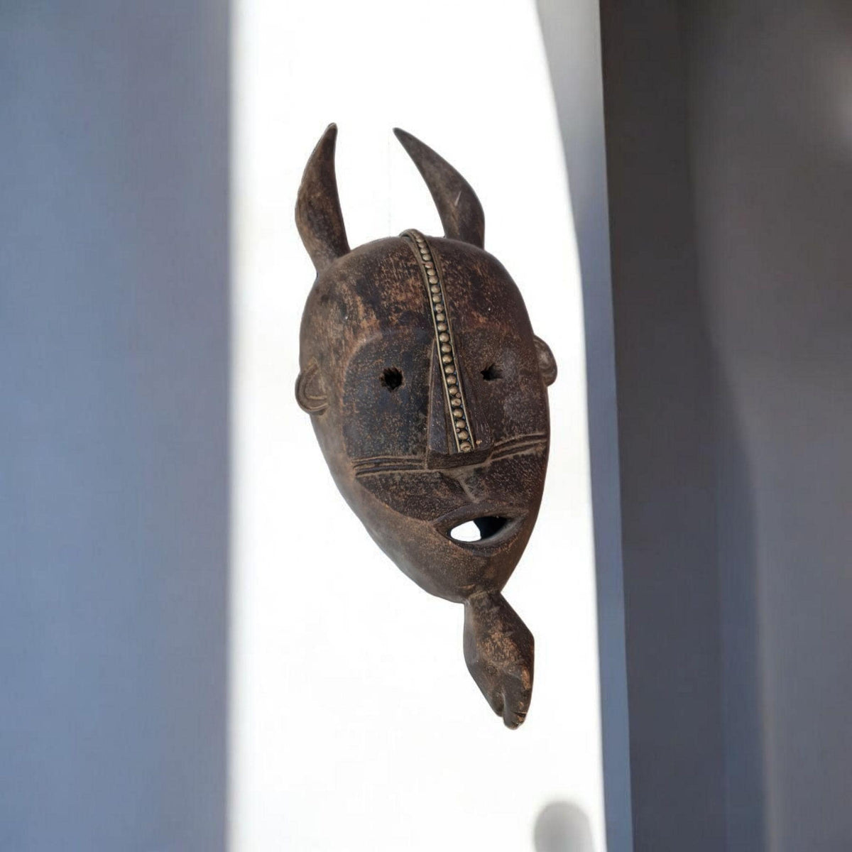 Mangbetu Maske Kongo Afrikanische Kunst, Kunstgalerie, antik, handgefertigt