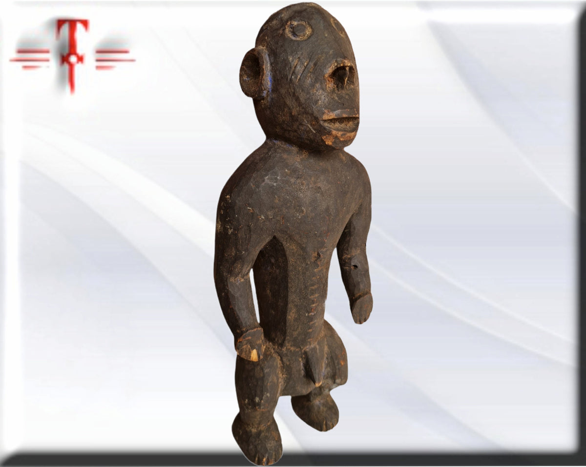 Fetiche Bakongo  Congo  Ref: 109 Tribal  , arte Africano , Galería de arte , hecho a mano