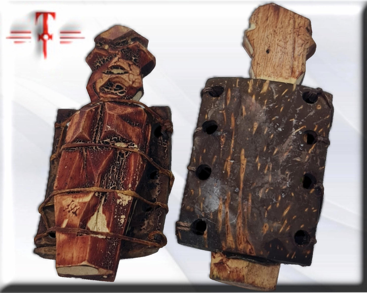 alter Fetisch der Macht und Dominanz, Geheimnisse des afrikanischen Voodoo