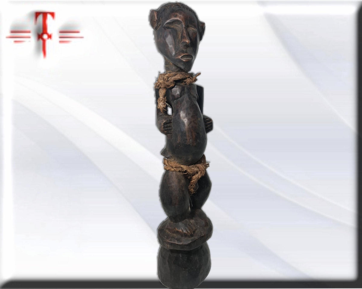 Fetiche Bakongo  Congo  Tribal  , arte Africano , Galería de arte , hecho a mano