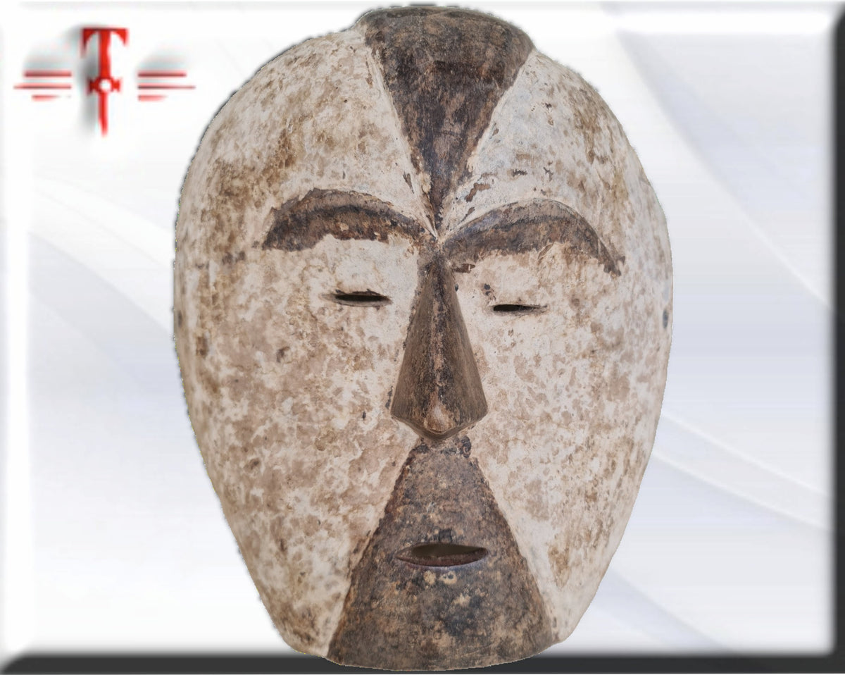 Ethnische Maske der Galoa (afrikanische Kunst aus Gabun) Ethnische Maske der Galoa (afrikanische Kunst aus Gabun)