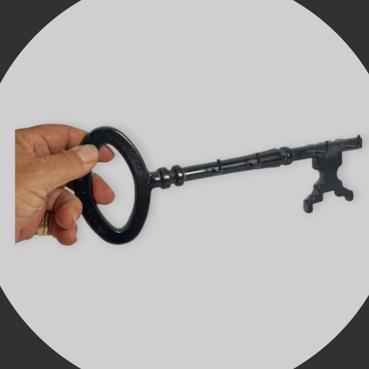 Colgador llave de hierro