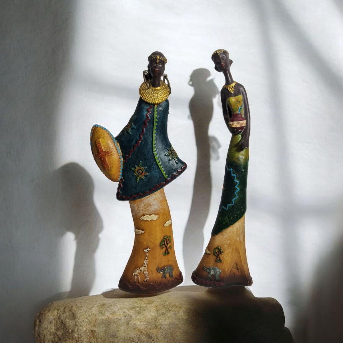 Mujeres africana  , decoración africana