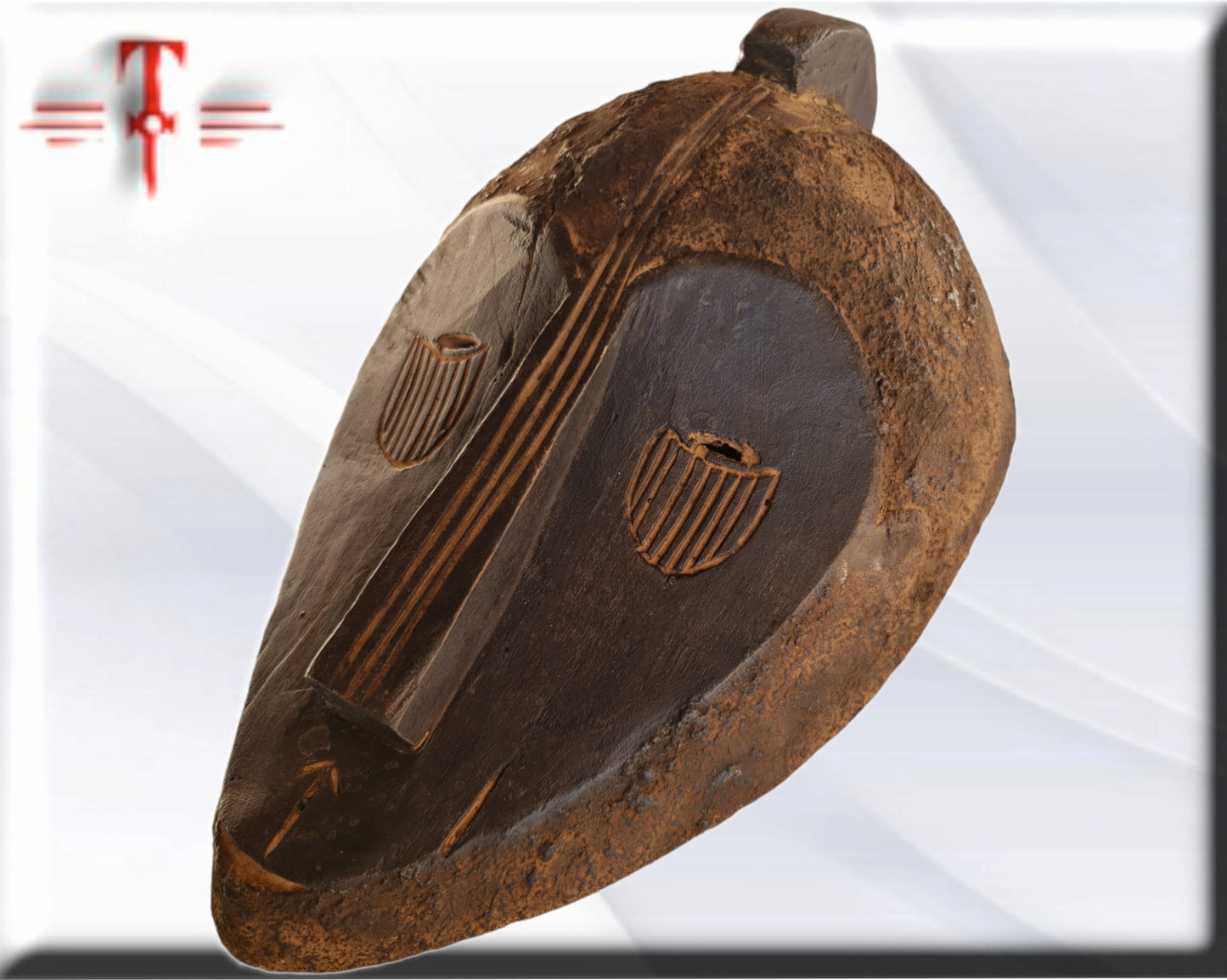 Mangbetu-Maske Kongo, afrikanische Kunst, Kunstgalerie, Antike