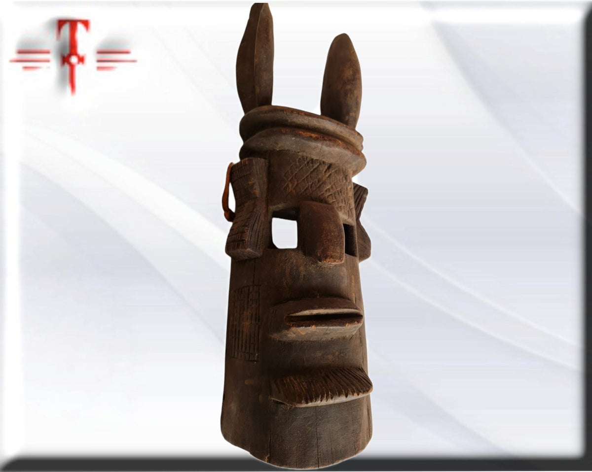 Antike Bamun Kamerun Maske afrikanische Kunst