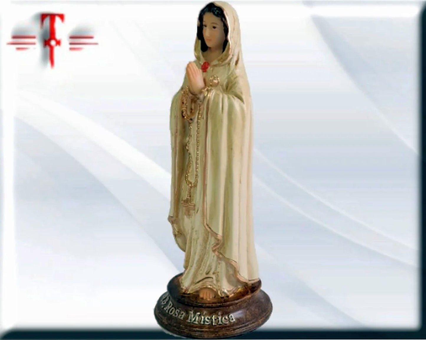 Estatua religiosa Rosa Mística  , virgenes y santos catolicos