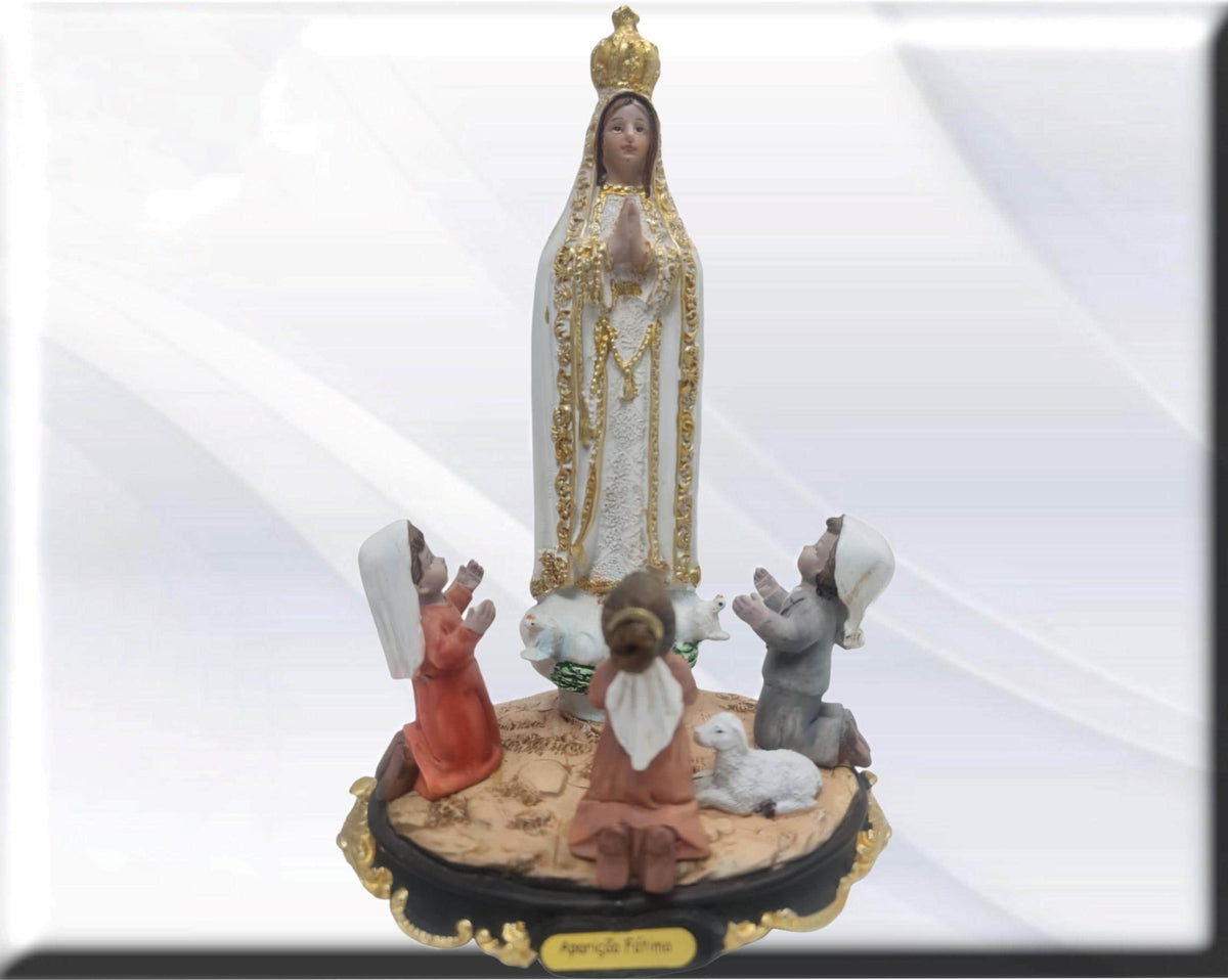 Estatua de la Aparición de Fátima, Santos y Vírgenes Católicos, Productos Religiosos