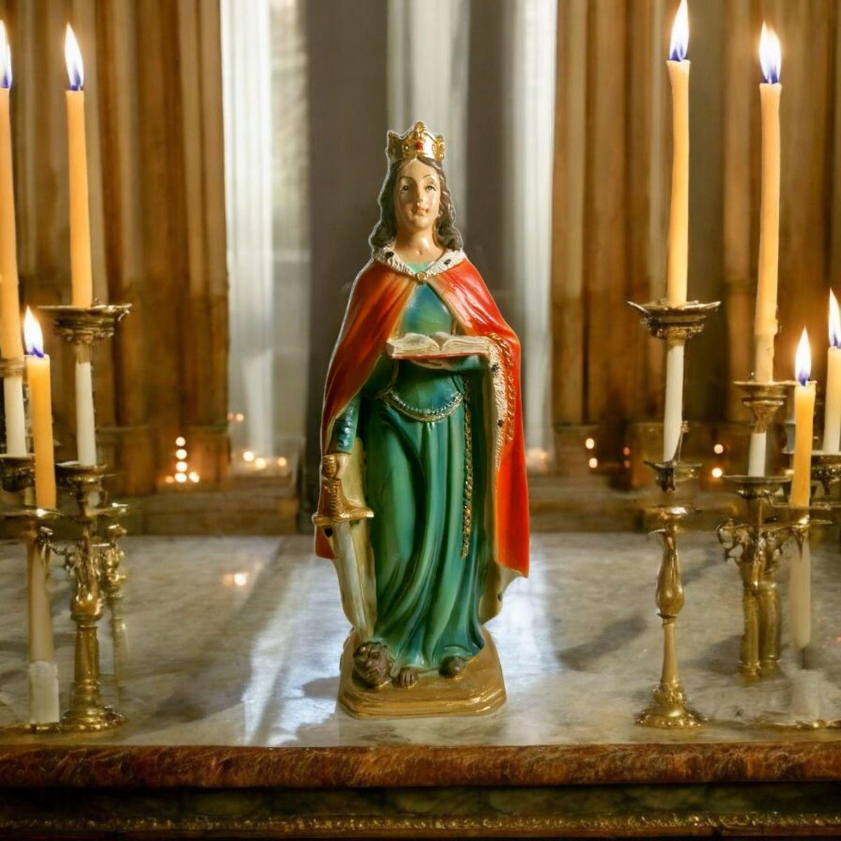 Heilige Dimpna, Katholische Heilige und Jungfrauen, Religiöse Produkte