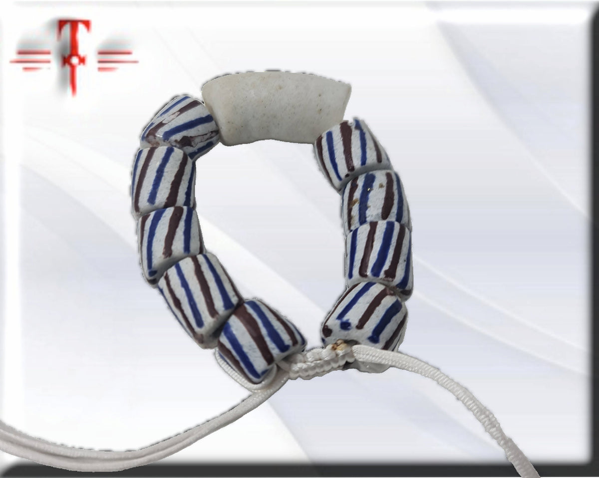 Brazalete de Vodun Aholu  , Olokun , secretos del vodoun Fon  de Benín