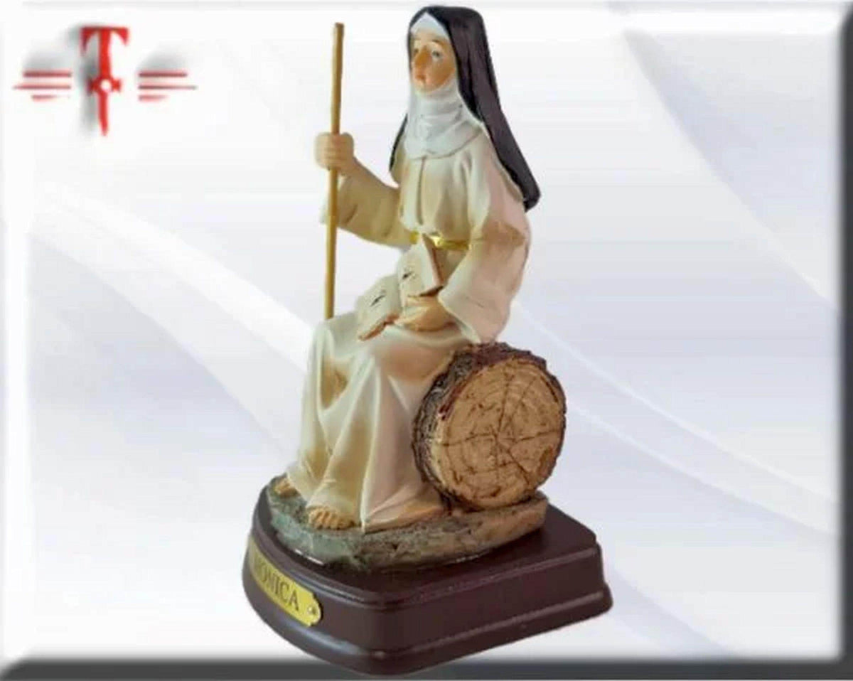 Santa Monica. Katholische Jungfrauen und Heilige, religiöse Produkte