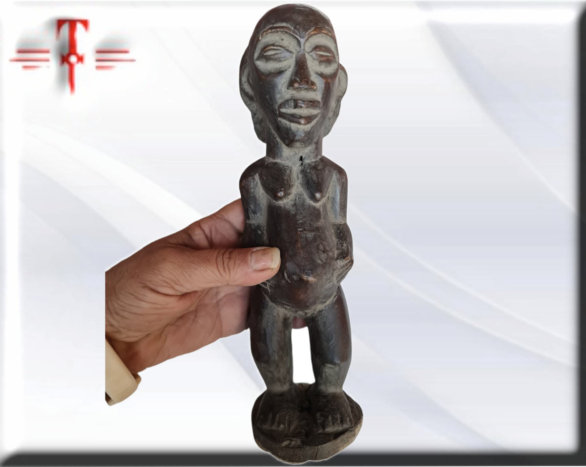 Fetiche Luba - Congo  Ref: 603 Tribal  , arte Africano , Galería de arte , hecho a mano