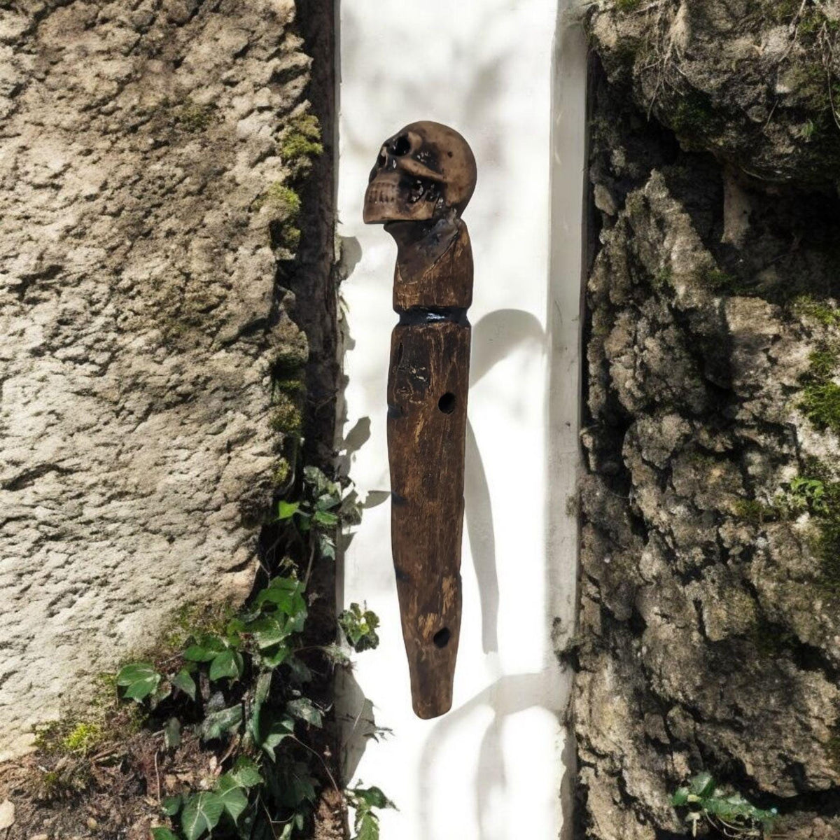 Eggun-Schutzfetisch, afrikanische Kunstgeheimnisse des Voodoo