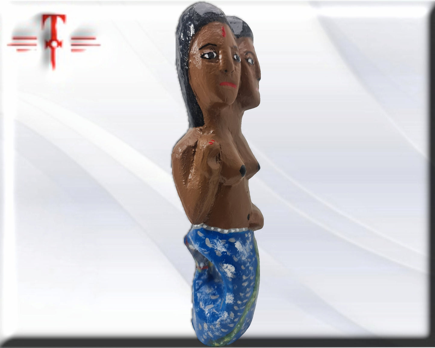 Mami Wata Holzskulptur, ursprünglich aus Afrika (Benin) Yemaya