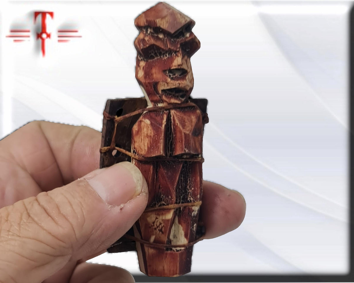 alter Fetisch der Macht und Dominanz, Geheimnisse des afrikanischen Voodoo