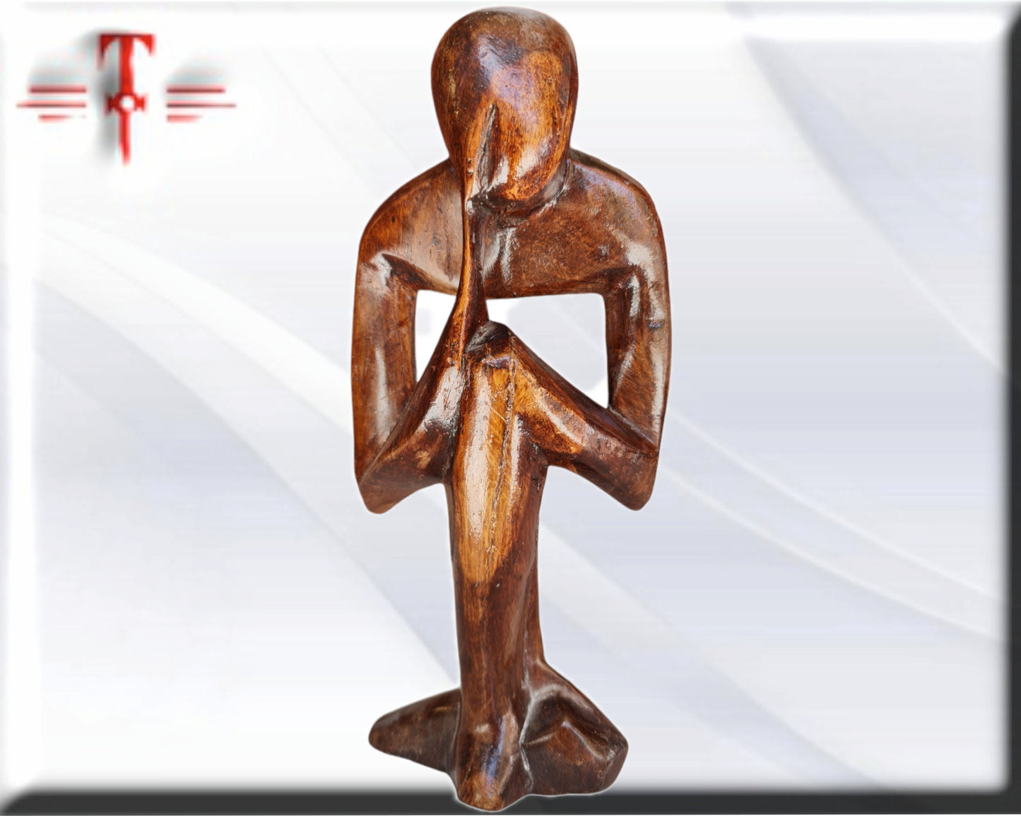 Figura africana Arte moderno contemporáneo trío  , arte Africano , Galería de arte , hecho a mano