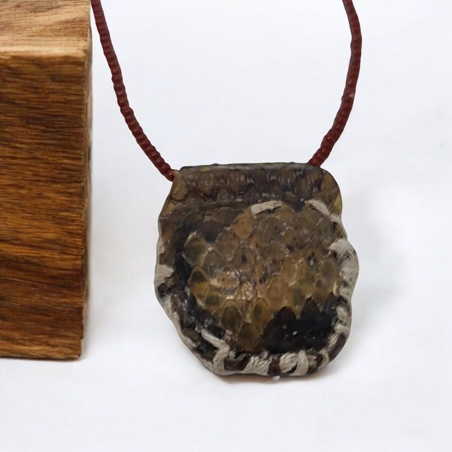 Afrikanisches Schlangenamulett, Liebesanziehung, Pythontempel, Vodun-Geheimnisse, Traditionelle afrikanische Kunst