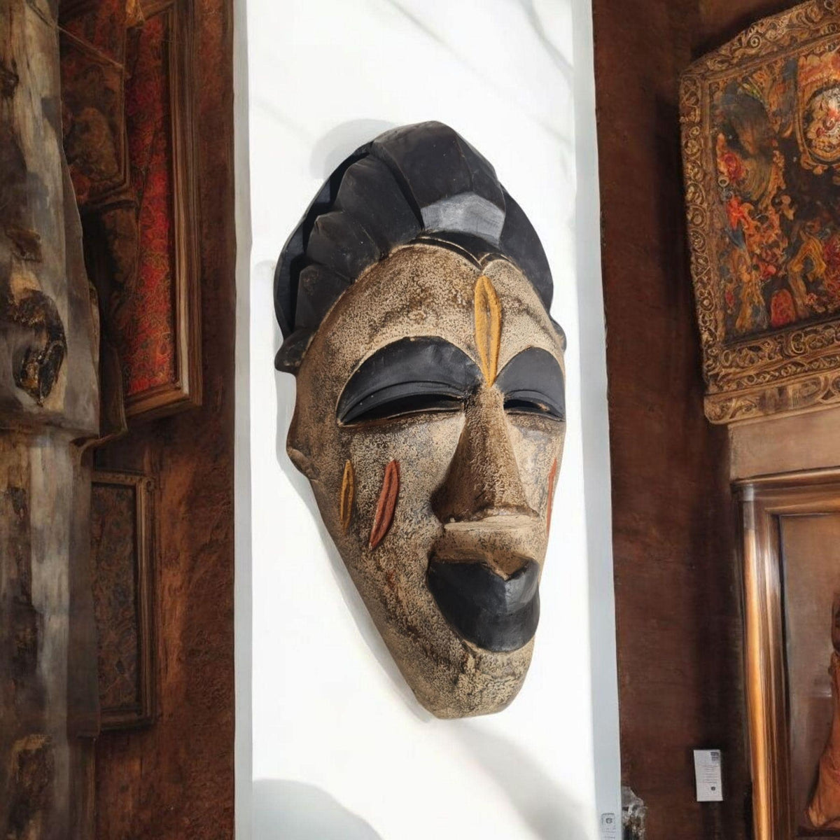 Igbo-Maske (nigerianische afrikanische Kunst) Igbo-Maske (nigerianische afrikanische Kunst)