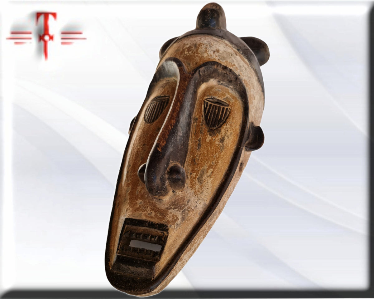 Kwese Mask Kongo Afrikanische Kunst, Afrikanische Kunstgalerie, Antike