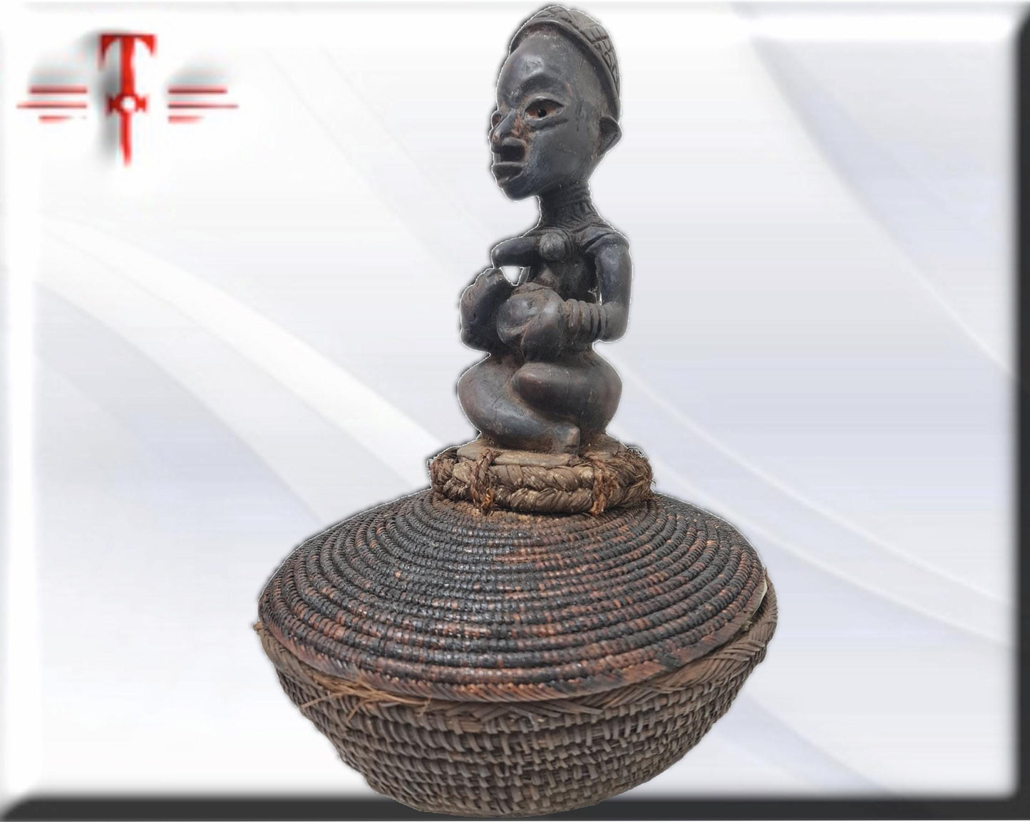 Yombe Fetisch, Afrikanische Kunst, Kunstgalerie, Handgefertigt
