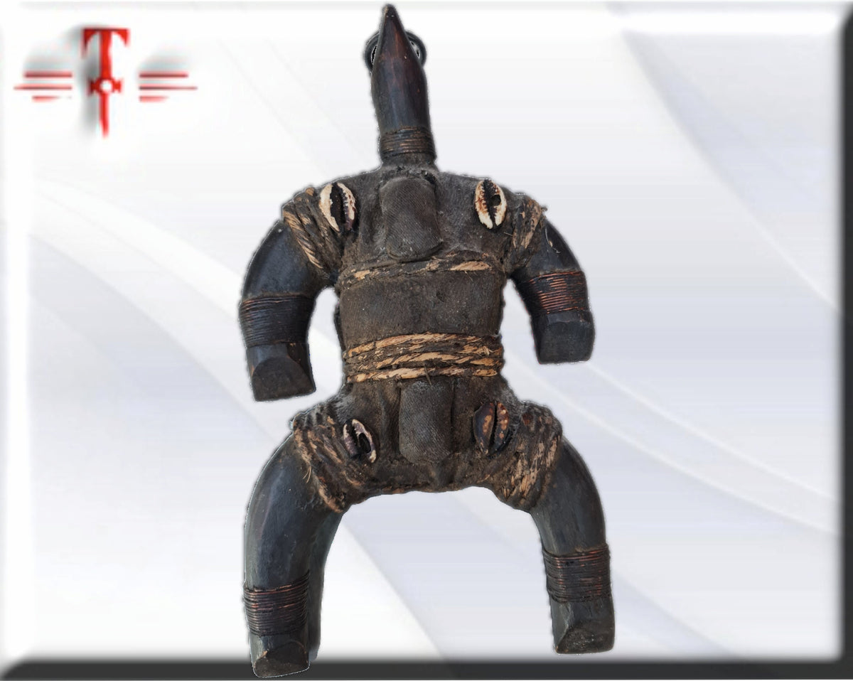 Fetiche Namji  Tribal  , arte Africano , Galería de arte , hecho a mano , siglo XX