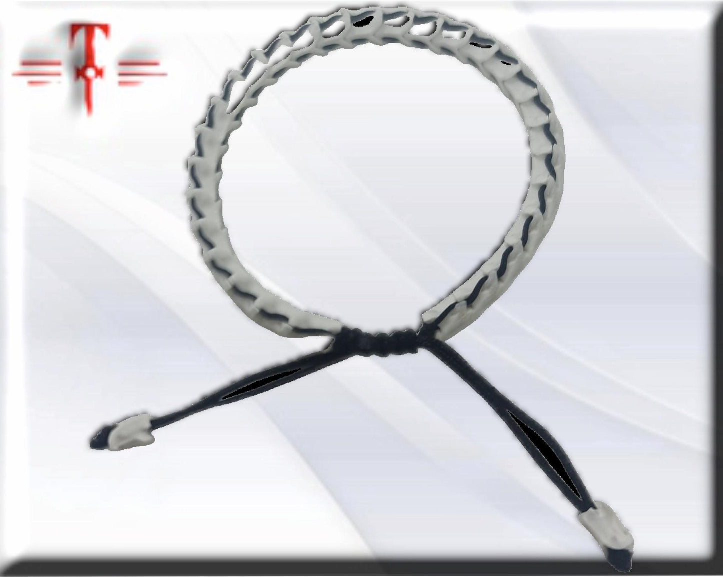 Authentisches Schlangenknochenarmband, Schutz vor den Geistern der Schlange