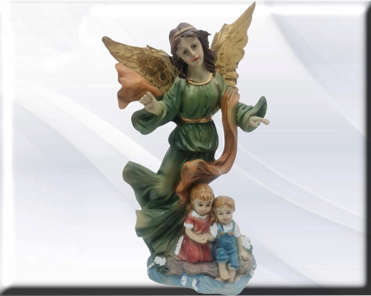 Ángel de la guarda, vírgenes y santos católicos