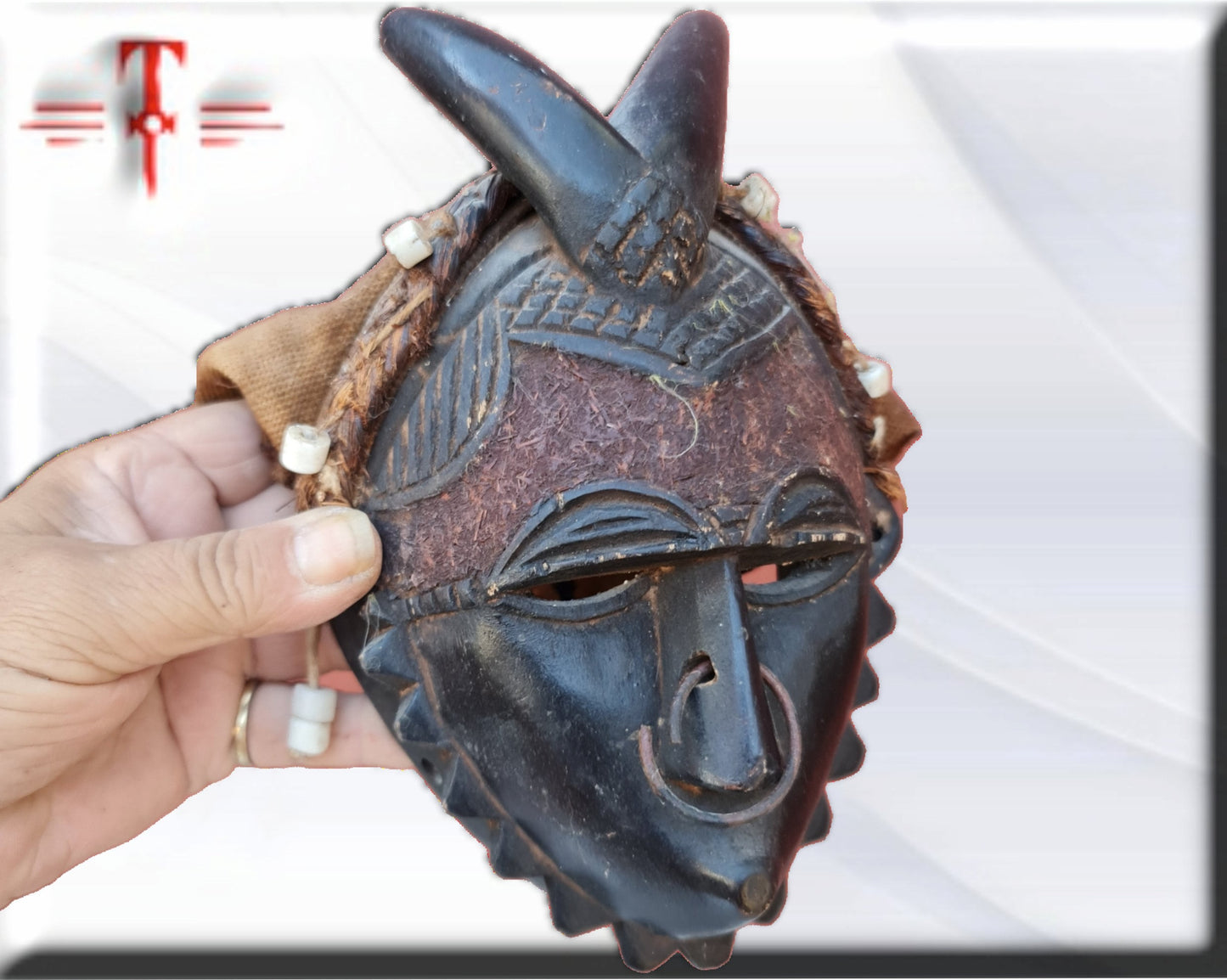 Máscara Dan  Liberia  Galería arte , antigüedad , artesanías africanas