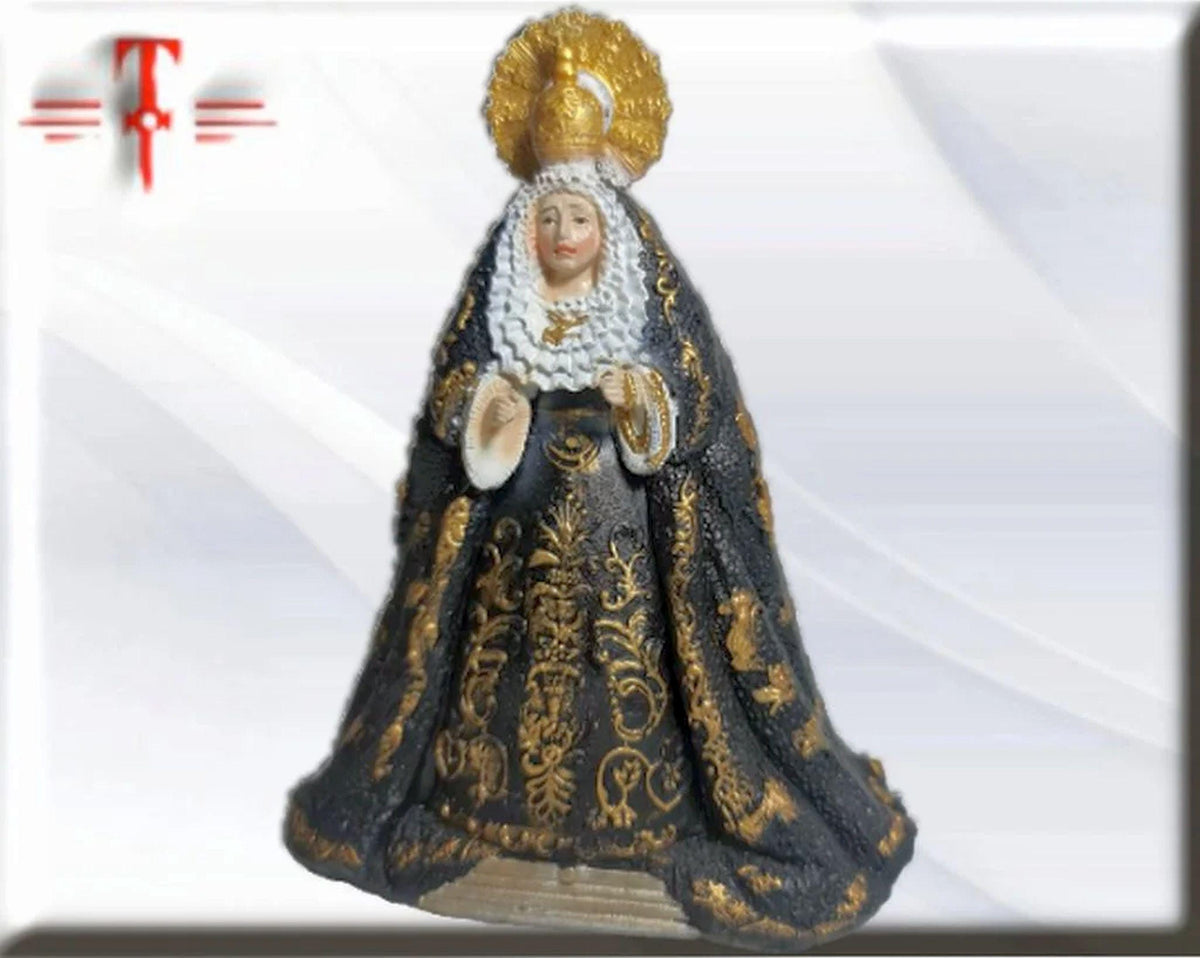Virgen de la Esperanza con manto negro , Santos y Vírgenes católicos , productos Religiosos