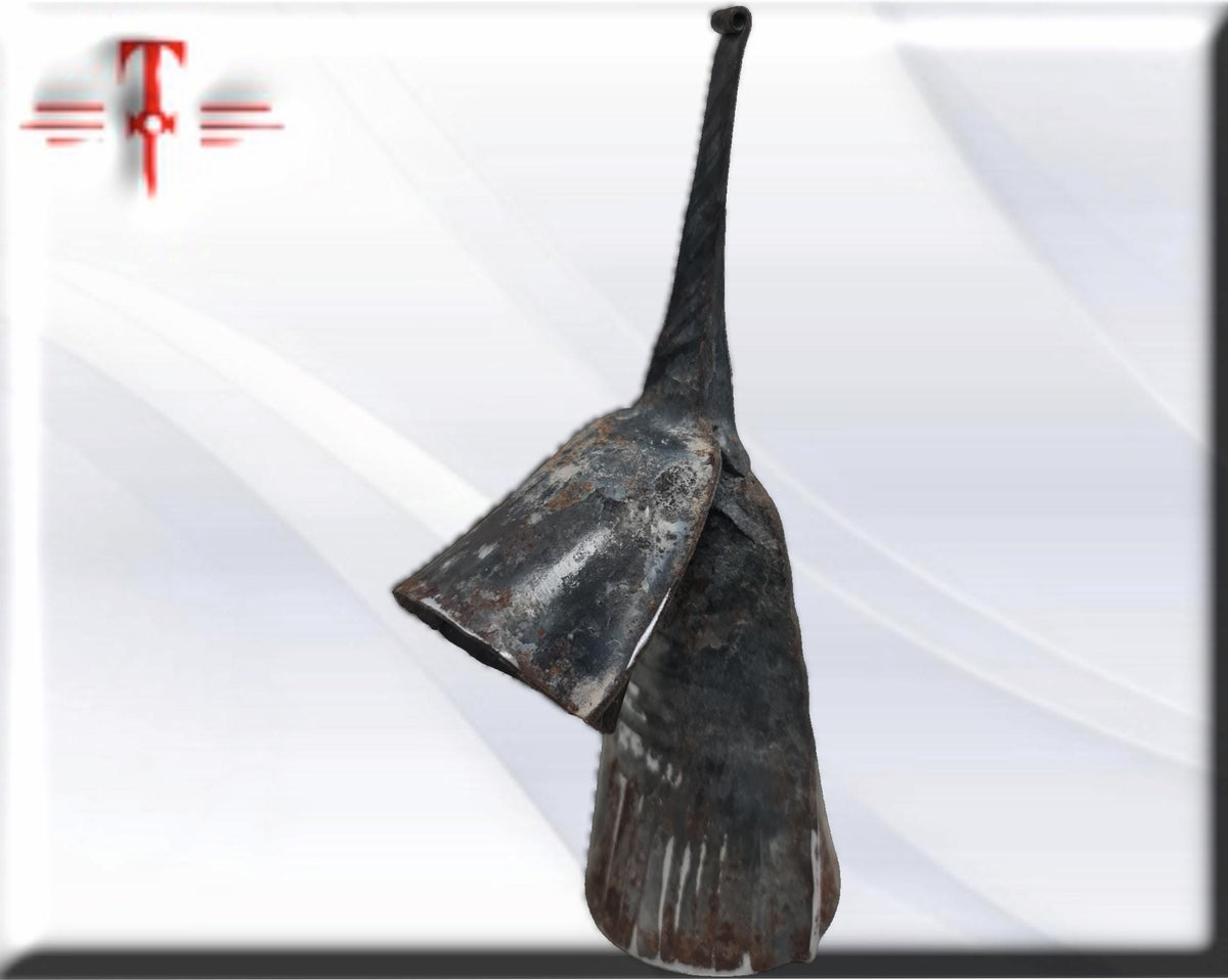 Original afrikanisches Agogo (Benin), handgefertigt. Afrikanisches Kunsthandwerk für Zeremonien und Partys