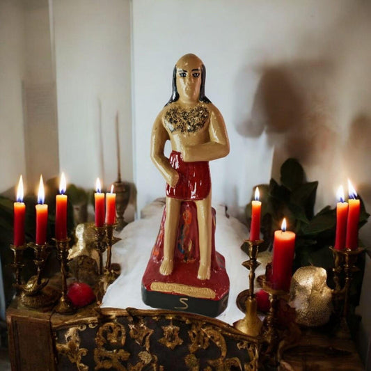 Statue, Figur, Exú Tronqueira, Kimbisa, Umbanda, Candomble