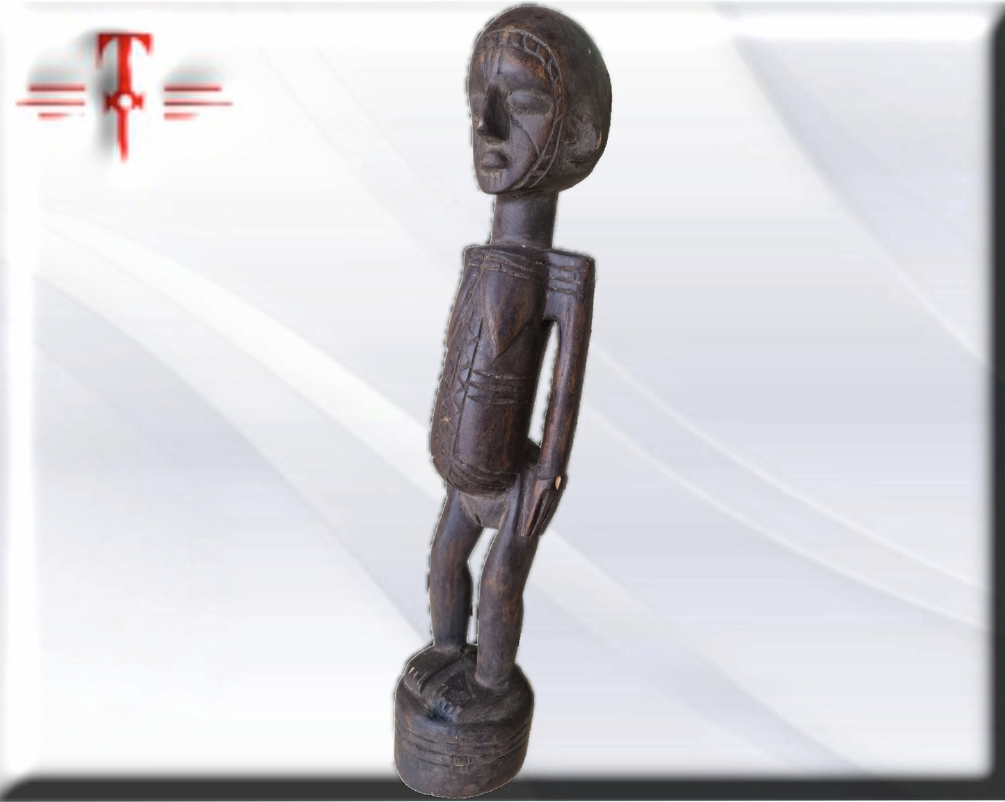 Fetiche Magbetu  Congo Tribal  , arte Africano , Galería de arte , hecho a mano