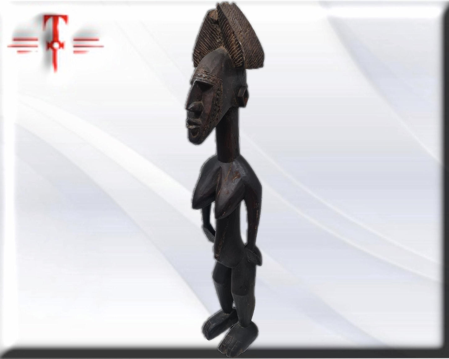 Fetiche africano Congo Tribal  , arte Africano , Galería de arte , hecho a mano